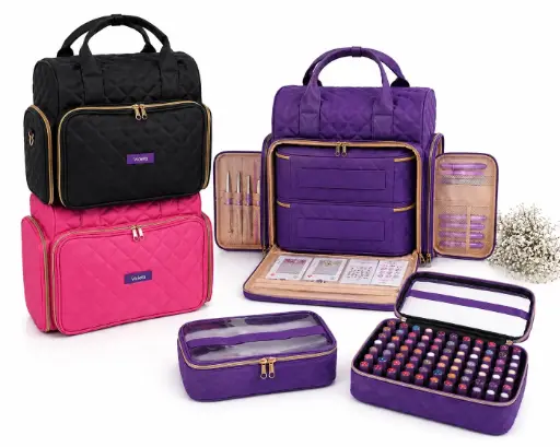 [128] MALETA MANICURISTA VIOLETA CO-2681 